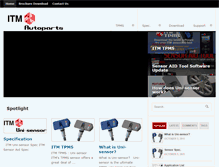 Tablet Screenshot of itmautoparts.com